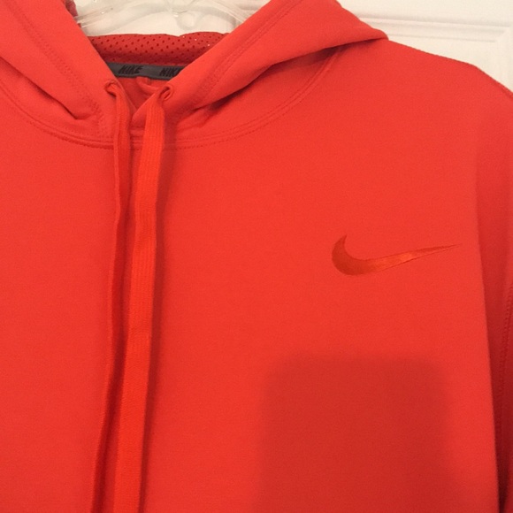 🧡NIKE THERMA-FIT MENS ORANGE XXL HOODIE🧡 - Picture 3 of 5